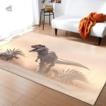 Tapis de sol en forme de dinosaure pour jeu