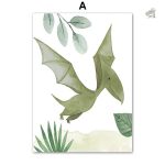 Affiche murale dinosaure pour ambiance ludique