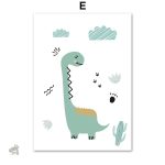 Illustration d'affiche sur les dinosaures pour enfants
