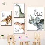 Poster éducatif dinosaure pour apprendre en s'amusant