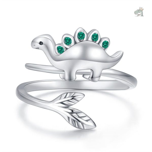 bague-de-mariage-dinosaur-1 Bague dinosaure argenté au design original