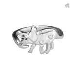 Bague dinosaure originale pour les passionnés de fossiles