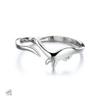 Accessoire tendance : bague dinosaure en métal