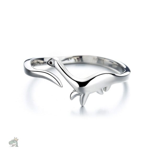 Accessoire tendance : bague dinosaure en métal