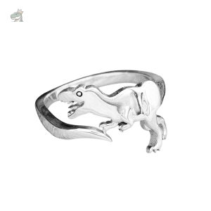 Bijou fantaisie : bague dinosaure pour les amoureux des reptiles