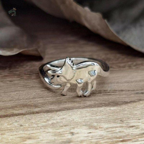 Bague dinosaure colorée, parfait pour les collectionneurs