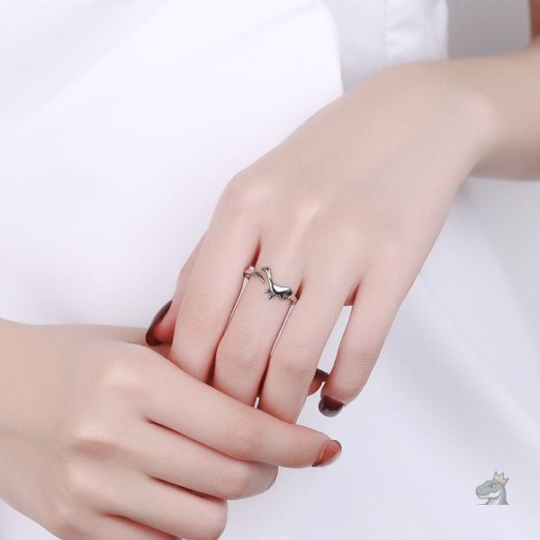 Bague dinosaure chic pour un cadeau original