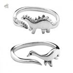 Bague dinosaure artisanale, ajout ludique à votre style