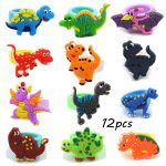 Bague dinosaure mignon en forme de petit T-Rex
