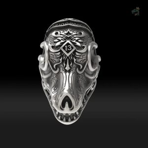 Bague dinosaure originale en forme de dinosaure