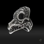 Accessoire tendance : bague dinosaure créative