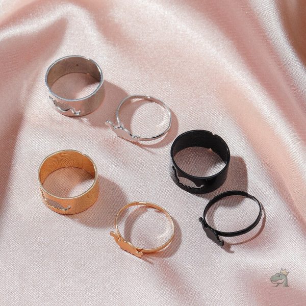 Bague fantaisie pour bébé, thème dinosaure amusant