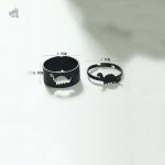 Bague dinosaure douce et légère pour les tout-petits