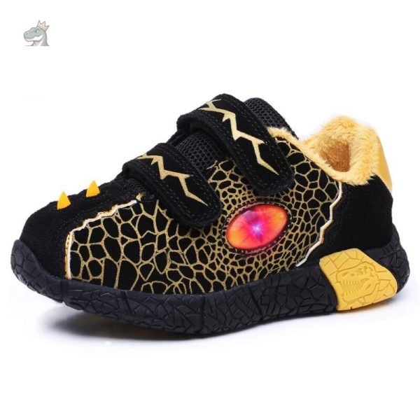 Chaussures avec motif dinosaure coloré