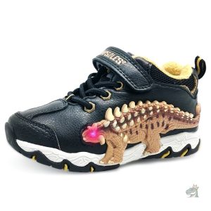Baskets enfant avec illustration de dinosaure