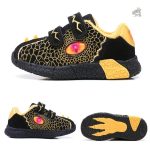 Baskets confortables ornées de dinosaures
