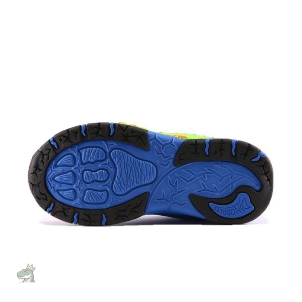 Baskets colorées avec motifs de dinosaures