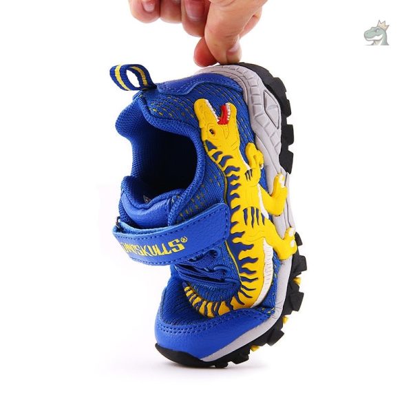 Sneakers tendance avec design de dinosaure