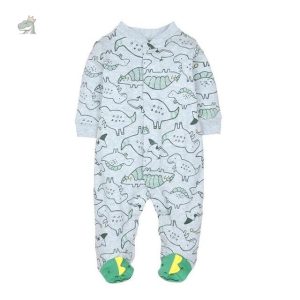 Pyjama Dinosaure Bébé avec Chaussettes