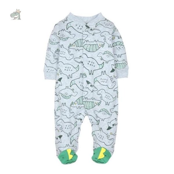 bebe-dinosaure-pyjama-1 Pyjama Dinosaure Bébé avec Chaussettes