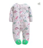 Pyjama dinosaure pour bébé fille en tissu doux et confortable