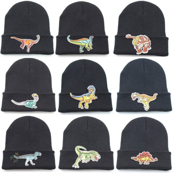 bonnet-de-bain-dinosaure-1 Bonnet dinosaure hipster en tissu doux et stylé