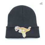 Bonnet d'hiver avec motif dinosaure original