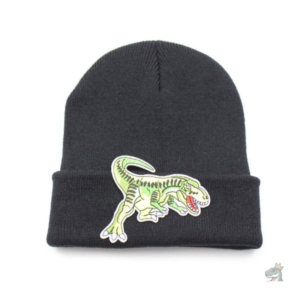 Style décontracté avec ce bonnet dinosaure