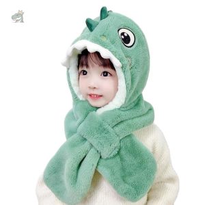 Bonnet dinosaure doudou pour enfants