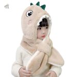 Chapeau doux et chaleureux pour les fans de dinosaures