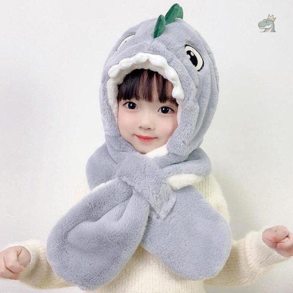 Bonnet doux en forme de dinosaure pour le confort