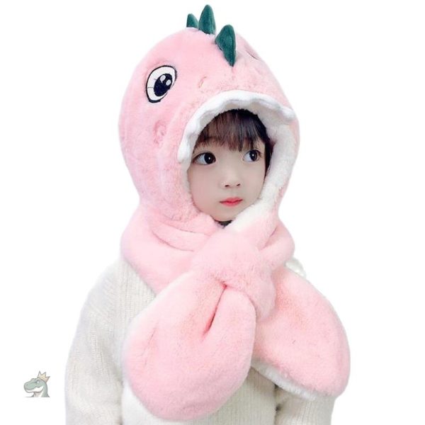 Bonnet dinosaure ludique pour les aventures hivernales