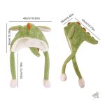Accessoire doux et confortable en motif dinosaure kawaii