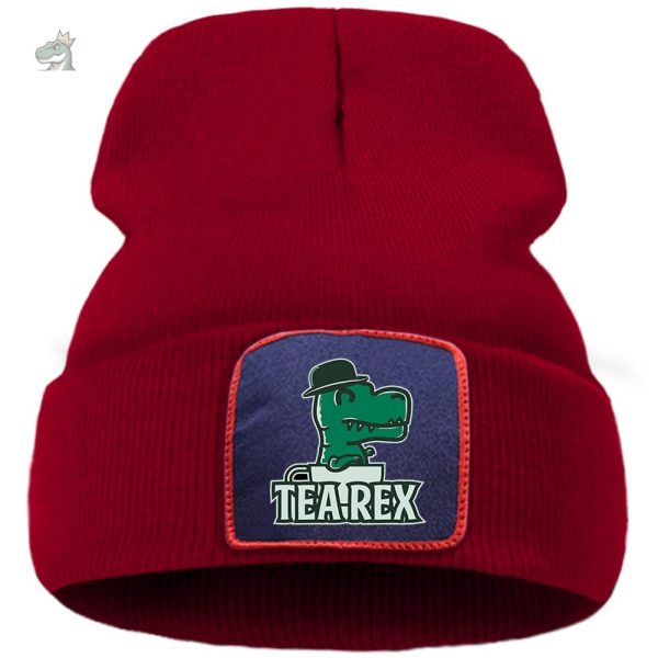 bonnet dinosaure pour adolescents en laine