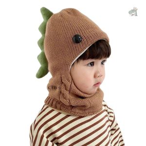 Bonnet dinosaure pour enfant