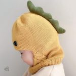 Bonnet en laine dinosaure pour les petits fans de reptiles