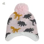 Bonnet dinosaure pour garder la tête au chaud