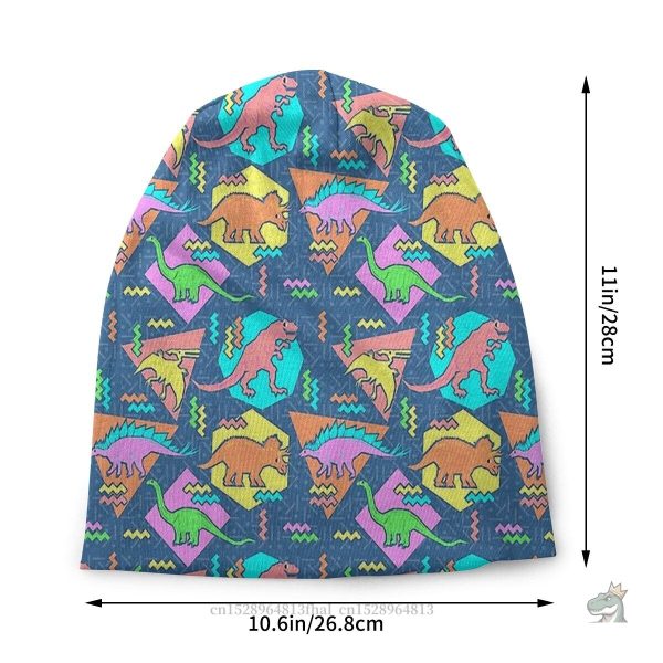 Bonnet original avec motif de dinosaure pour gamers