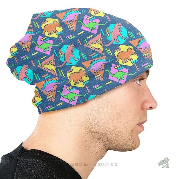 Bonnet amusant inspiré des dinosaures pour le style gaming