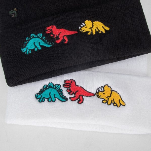 Bonnet amusant avec design de dinosaure simple