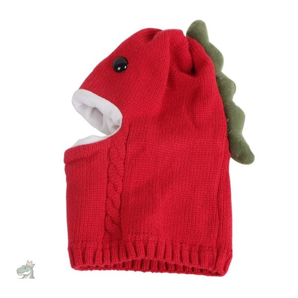 Bonnet d'hiver dinosaure mignon