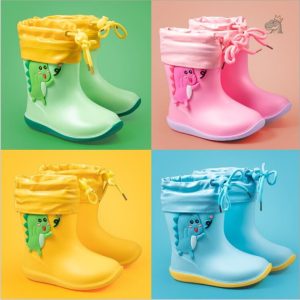 Bottes dinosaure pour fille