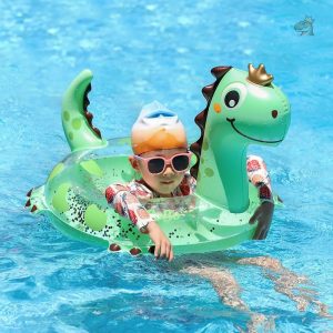 Bouée dinosaure T-Rex colorée pour les enfants