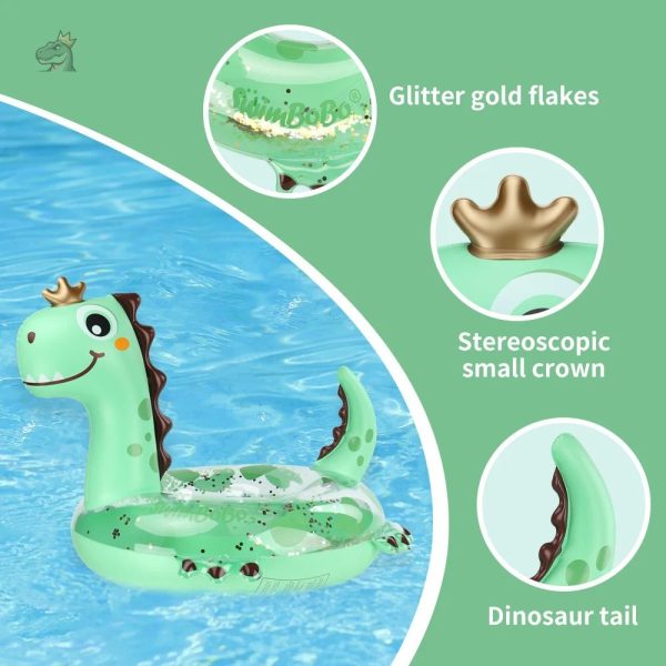 Bouée amusante T-Rex pour les jeux d'été en famille