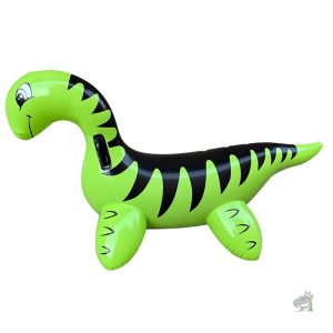 Bouée d'été dinosaure pour enfants en pleine baignade