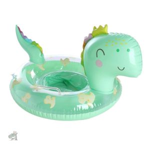 Bouée dinosaure kawaii pour des moments aquatiques ludiques