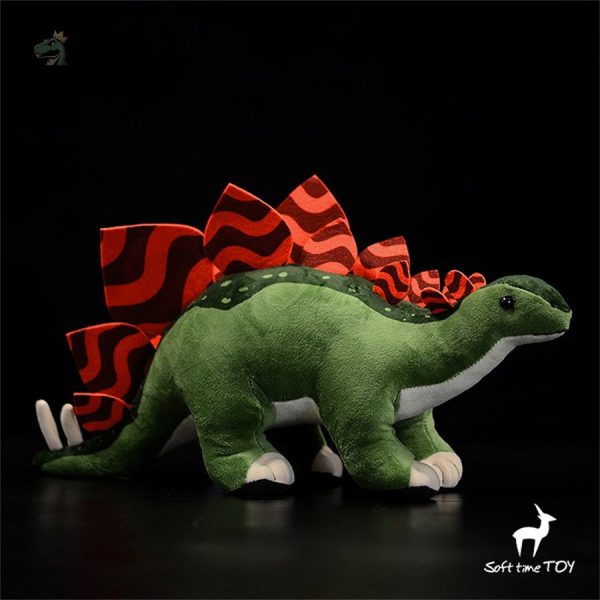 cadeaux-peluche-dinosaure-1 Peluche Stégosaure vert, dinosaure doux et câlin