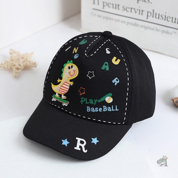 Casquette légère avec design dinosaure
