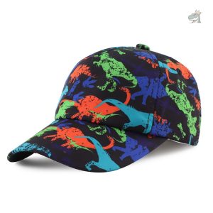 Casquette enfant motif dinosaure