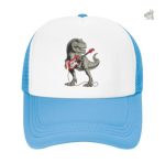 Casquette avec motif de dinosaure amusant